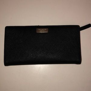 Kate Spade Black Leather Wallet